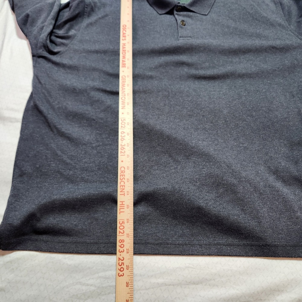 Orvis Fly Fishing Men's Grey Embroidered Polo Short Sleeve 2XL - Picture 4 of 6